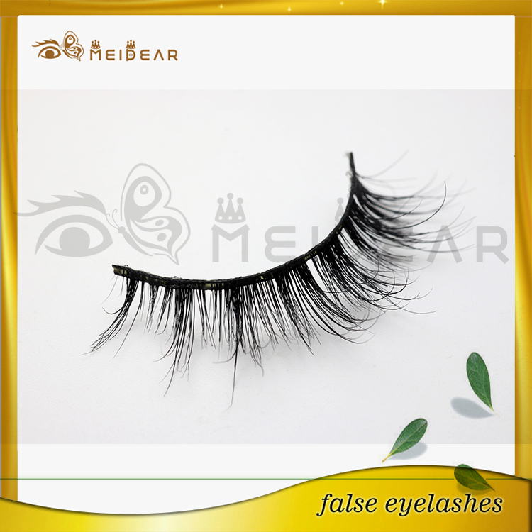 Newly fashion wholesale 3d mink eye lashes in Custom logo package 